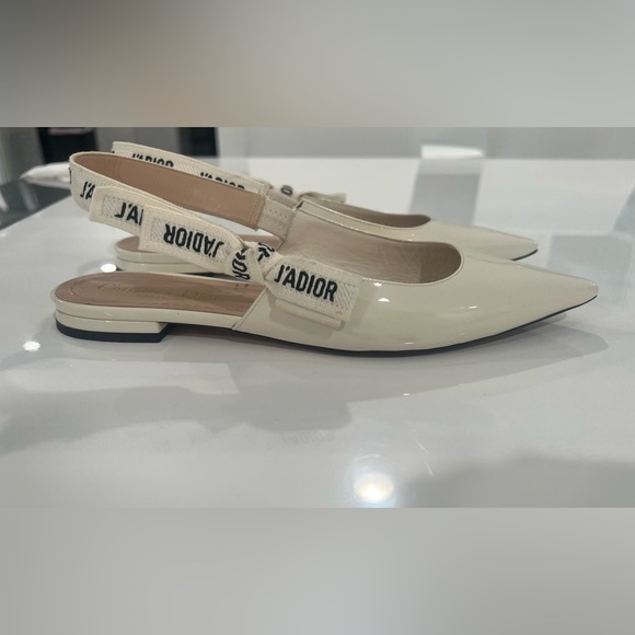 White dior flats - Picture 4 of 10